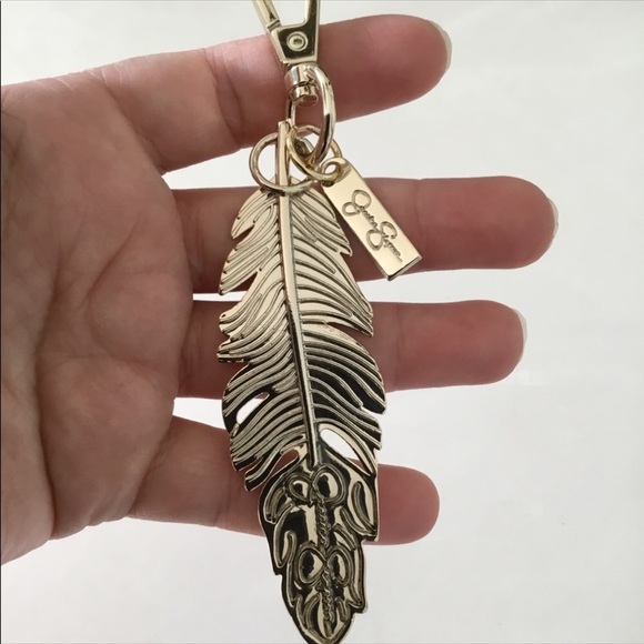 COPY - NWOT Jessica Simpson Golden Keychain or Bag charm - Picture 2 of 5